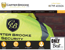 Tablet Screenshot of carterbrooke.co.uk